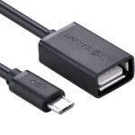 Adaptador Otg Micro USB Macho A USB 2.0 A Hembra Ugreen 10396