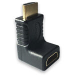 Cople HDMI Macho-Hembra - Adaptador De 90 Grados 104615 Rbt
