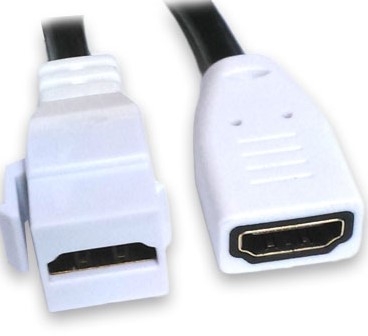 Jack HDMI Brobotix 104691 – HDMI, Color Blanco