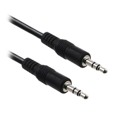 Cable Stereo Macho A Macho Brobotix 105816 – 1, 8 M, Macho / Macho, Negro