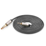 Cable De Audio Estereo Ugreen 10625/3.5Mm-6.35Mm/1Metro/Audio De Hi-Fi/Trenza De Nylon/Blindaje Multiple
