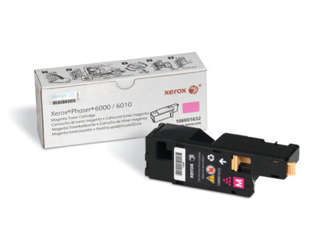 Toner Xerox 106R01632 Magenta, 1000 Paginas, Phaser 6000/6010
