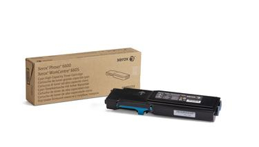 Toner Cyan Alta Capacidad Phase 6600/Wc 6605 6.000 Impresiones
