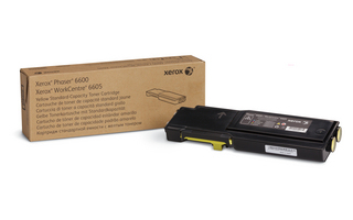 Toner Xerox Amarillo 106R02251, 2000 Paginas, Para Wc6605/Ph6600