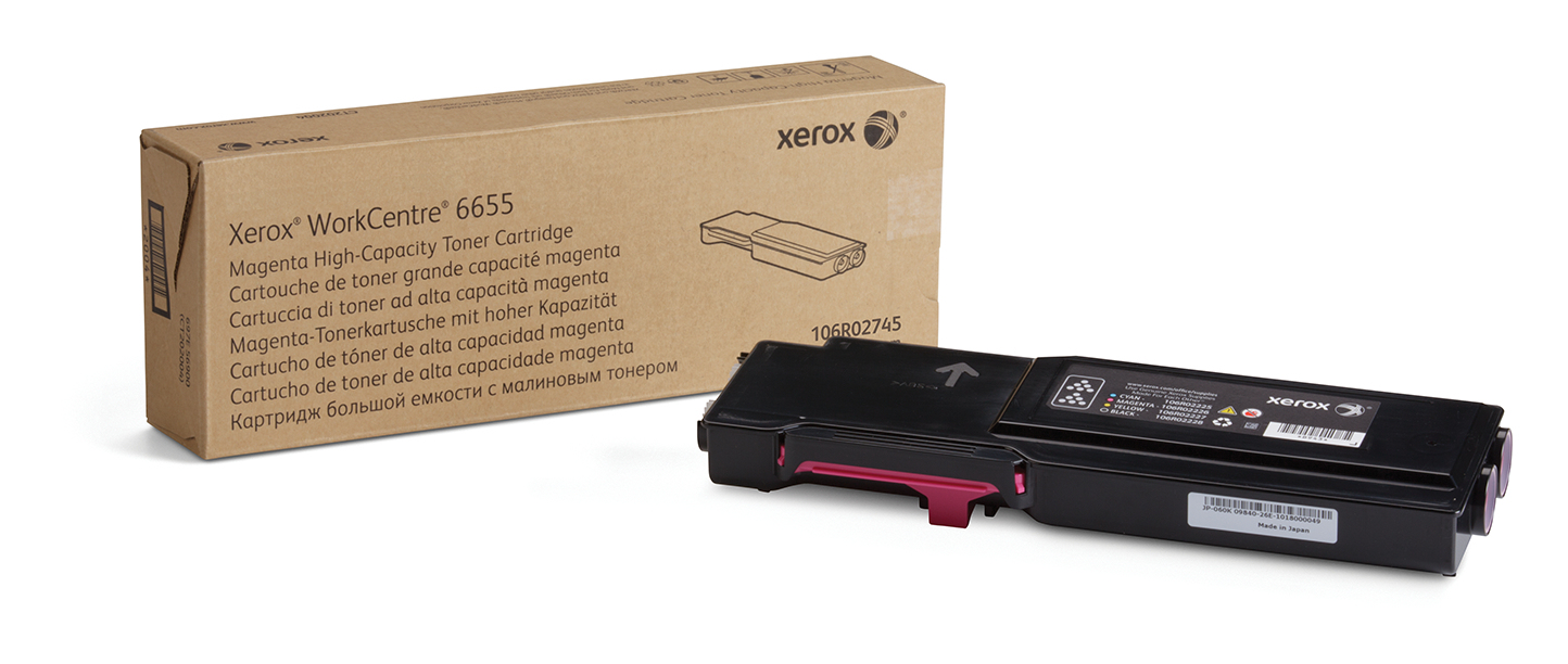 TONER XEROX ALTA CAPACIDAD MAGENTA 7500PAG, 106R02753