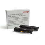 Toner Xerox 106R02782 Negro Dualpack 6000 Paginas, Para Phaser 3052/3260/Workcentre 3215/3225