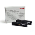 Paquete Dual Toner P/Phaser 3020/Workcentre 3025 3.000 Imps