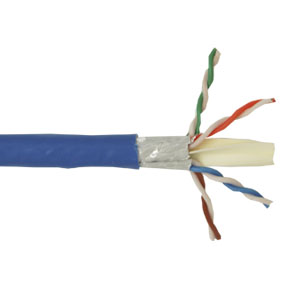 Bobina De Cable Utp Cat6A Belden 10Gxs12 0061000 – 305 M, Azul, Interior, Cat6A, 100 Cobre