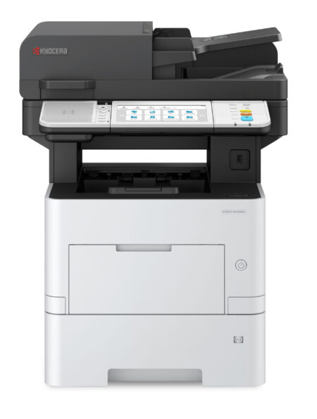 Multifuncional Monocromático Láser Kyocera Ma5500Ifx 110C0Z2Us0 – 57Ppm, 1200X1200Dpi, Impresora/Copiadora/Escáner/Fax, Cama Tamaño Oficio, Sustituto M3655Idn