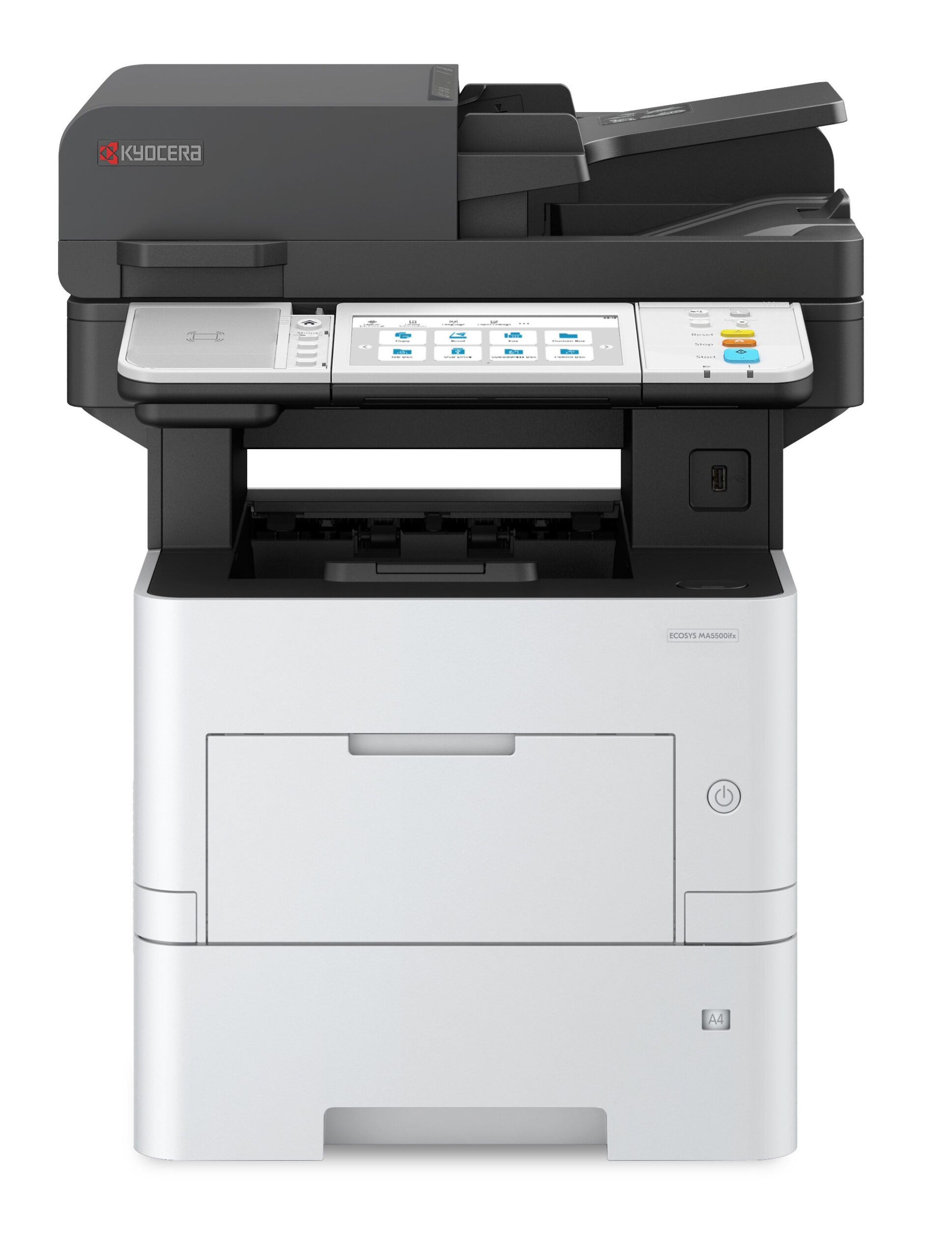 Multifuncional Kyocera Ma5500ifx Monocromatico Laser/55ppm/1200x1200ppm/impresora/copiadora/escaner/fax/cama Tamaño Oficio/110c0z2us0