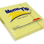 Block Janel 1173 Notas Adhesivas Memotip 3X3 Amarillo 100 H -