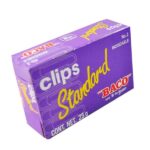 Clip Baco Estándar 2 12326. Paquete De 10 Cajas. Clip Metalico Galvanizado. -