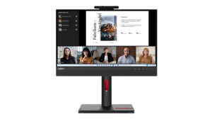 MONITOR 21.5" LENOVO 12N9GAR1LA, THINKCENTRE TINY IN ONE, LED/1920X1080 PANEL IPS/USB/HDMI/DISPLAYPORT/FHD/60HZ/COLOR NEGRO