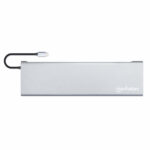 DOCKING STATION USB C MANHATTAN 130578, 3X USB 3.0, 1X USB C, 1X HDMI, 1X VGA, 1X MINI DISPLAYPORT, 1X RJ-45, 1X SD HEMBRA, 5000 MBIT/S, GRIS