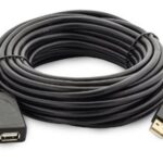 Cable USB Extension Activa Brobotix 10M, 150153, USB A Macho-USB A Hembra