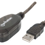 150958 Cable De Extensión Activa USB De Alta Velocidad Usba Macho/ A Hembra - 20M, Con Repetidor Incluido.