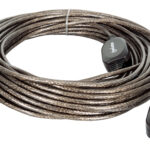 150958 Cable De Extensión Activa USB De Alta Velocidad Usba Macho/ A Hembra - 20M, Con Repetidor Incluido.