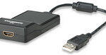 Convertidor Manhattan USB 2.0 A Puerto De Video HDMI 151061