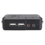 Switch Kvm 4 Ptos USB Y 4Ptos VGA 3.5Mm 1600X900 Con Juego Cables