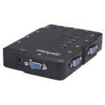 Switch Kvm 4 Ptos USB Y 4Ptos VGA 3.5Mm 1600X900 Con Juego Cables