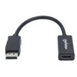 Adaptador Displayport Macho A HDMI Hembra Manhattan 151634 Negro/15Cm