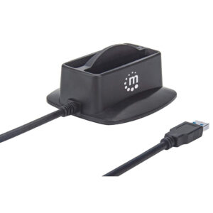 BASE DE CONEXION DUAL USB 3.0 SUPERSPEED Y DISCO DURO SATA 2.5" MANHATTAN 151955