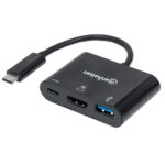 Cable Adaptador Convertidor Docking USB-C A HDMI USB 3.O USB-C