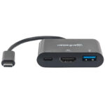 Cable Adaptador Convertidor Docking USB-C A HDMI USB 3.O USB-C