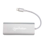 Docking Station Manhattan 152075 USB-C A HDMI/USB 3.0/USB-C/Rj-45/SD