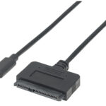 Adaptador SATA A USB-C 3.1 Superspeed+ Manhattan 152495 Negro
