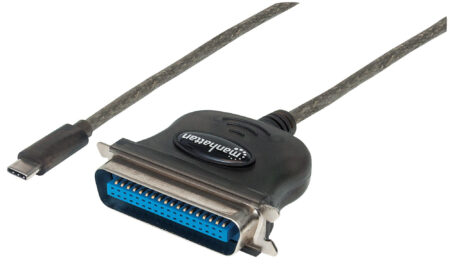 Cable Adaptador Convertidor USB-C A Paralelo Centronics 1.0M