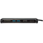 Convertidor USB Manhattan Tipo C-HDMI/Svga H/Hub/Lector, 152631