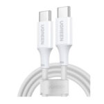 Cable USB-C A USB-C Ugreen 15269 2 Metros, Potencia De Carga 100W, 20V 5A, Pd3.0, Color Blanco