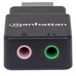 Adaptador Convertidor Tarjeta Sonido 2.1 USB A 3.5Mm