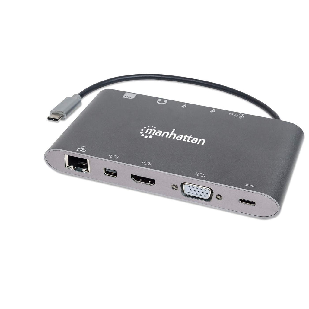 Estación Docking Usb-c Supervelocidad 7 En 1