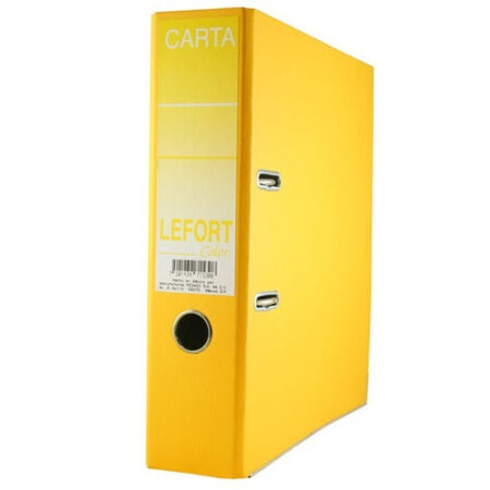 Registrador Lefort 1530 Ojillo Rado Carta Amarillo S/Index 1530 –