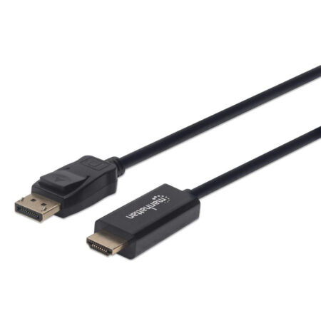 153188 Cable Displayport Macho A Hdmi Macho, 3 M; Resoluciones De Video Full-hd Hasta 1080p A 60hz