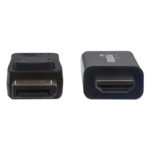 153188 Cable Displayport Macho A HDMI Macho, 3 M; Resoluciones De Video Full-HD Hasta 1080P A 60Hz