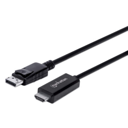 153218 Cable Displayport A Hdmi 4k 60hz, Macho A Hdmi Macho, Longitud 3 Mts