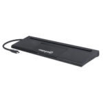 Docking Station Manhattan 153478 USB-C A 11 Puertos Para 3 Monitores Con Mst