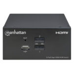 Switch Kvm Para 2 Computadoras Y 2 Monitores HDMI 4K 2Usb 3.5Mm