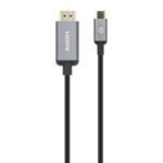 Cable USB-C A HDMI M 2.0M 4K 60Hz Negro