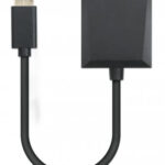 Convertidor De Video Manhattan 153690, De USB-A A HDMI 1080P 60Hz, Negro