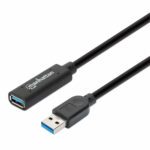 Cable USB V3.0 Ext. Activa 5.0M Negro