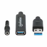 153768 Cable USB V3.0 Ext. Activa 15.0M Negro