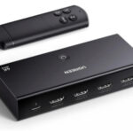 Conmutador HDMI Switch 4@60Hz Ugreen 15376 3 Entradas A 1 Salida/Dolby Atmos/HDMI/Reduce El Retraso Y La Perdida De Fotogramas/Incluye Control Remoto