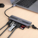 Docking USB-C 7Ptos HDMI Red U Sb-C Pd 2Usb V3.2 Sdmicro SD