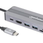 Docking USB-C 7Ptos HDMI Red U Sb-C Pd 2Usb V3.2 Sdmicro SD