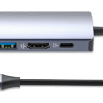 Docking Station USB C Manhattan 153959 3Xusb 3.0/1Xusb-C/1Xhdmi/1Xrj-45/Gris