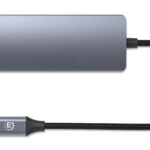 Estacion Docking USB-C Con Lector De Tarjetas 7 En 1